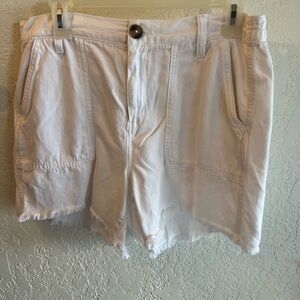 White aerie Denim Shorts